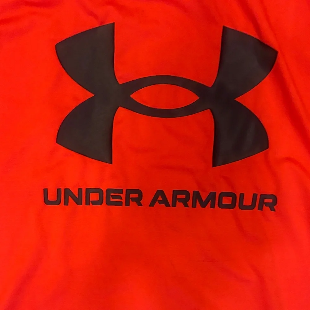 Under Armour Kids Red Rashguard